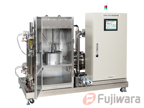 Air flow type rotary solid state fermenter for laboratory use